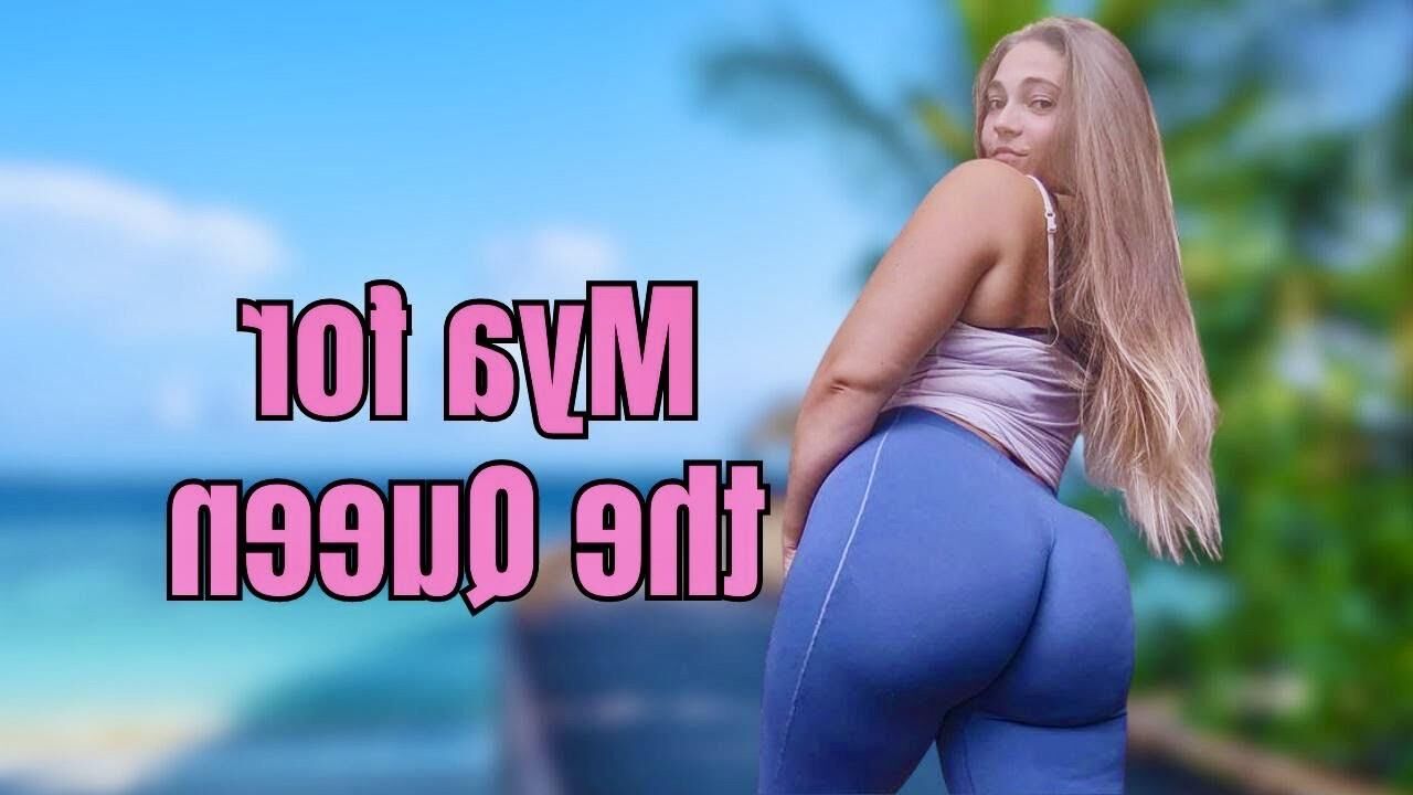 Mya Big Ass Bubs красота YouTuber Blonde Girl смешанные снимки