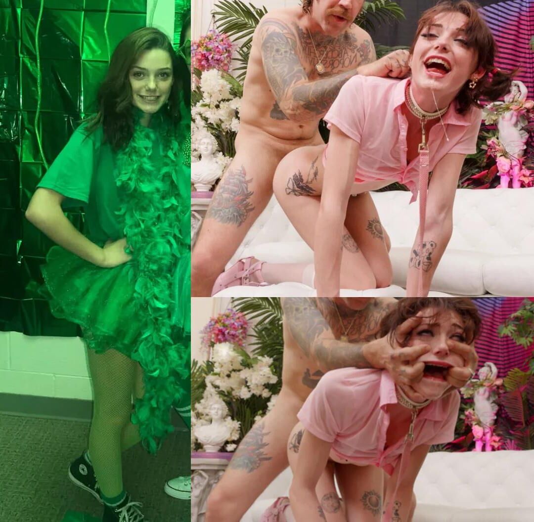 Before vs. after porn Quinn Saviers vs. Shrooms Q
