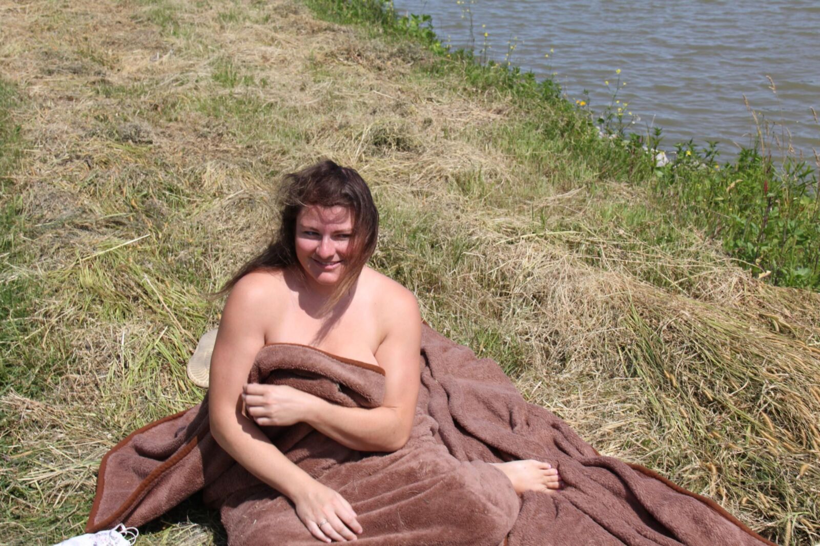Annie Martin Canadian Naked Outdoor Exhib