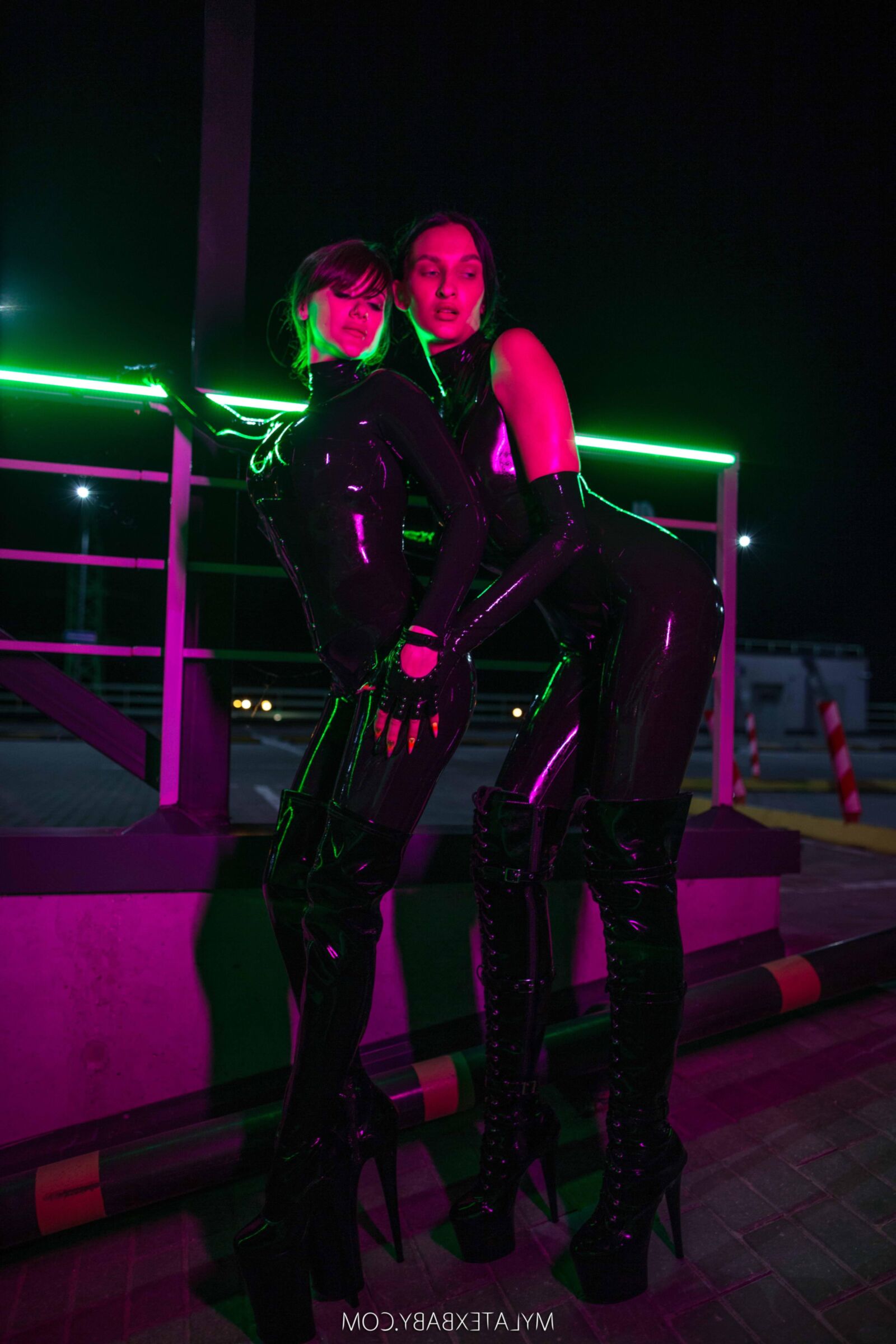 latex fashion new up