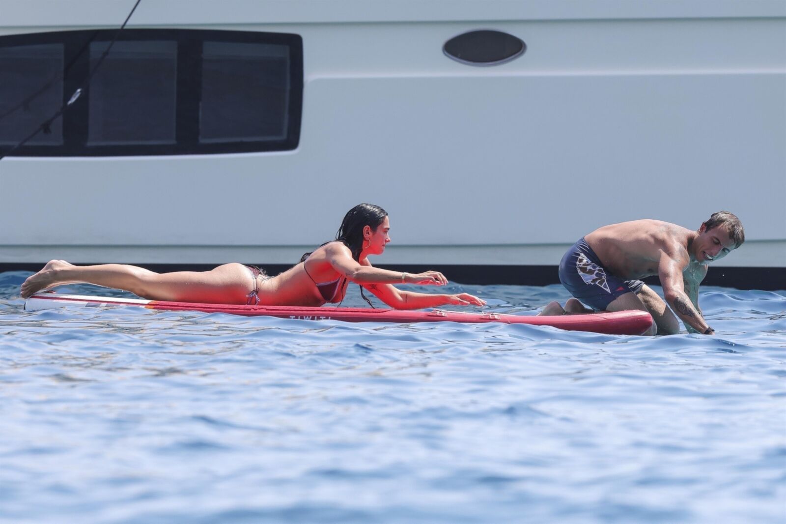 Dua Lipa Bikini in Ibiza 