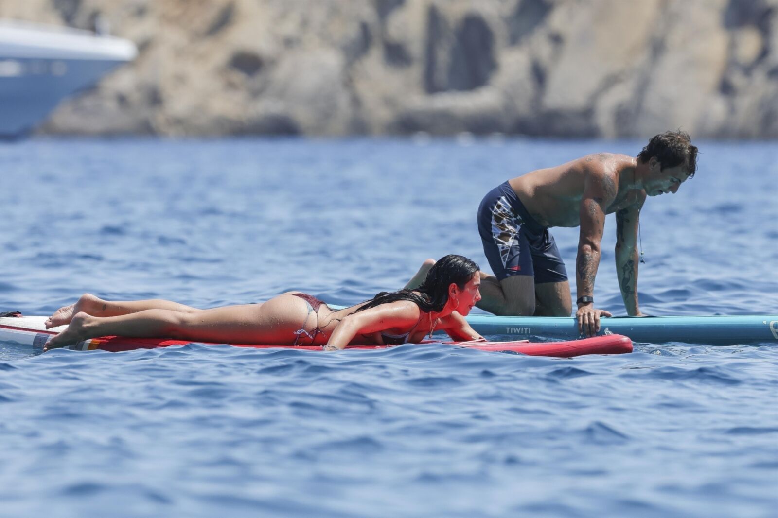Dua Lipa Bikini in Ibiza 