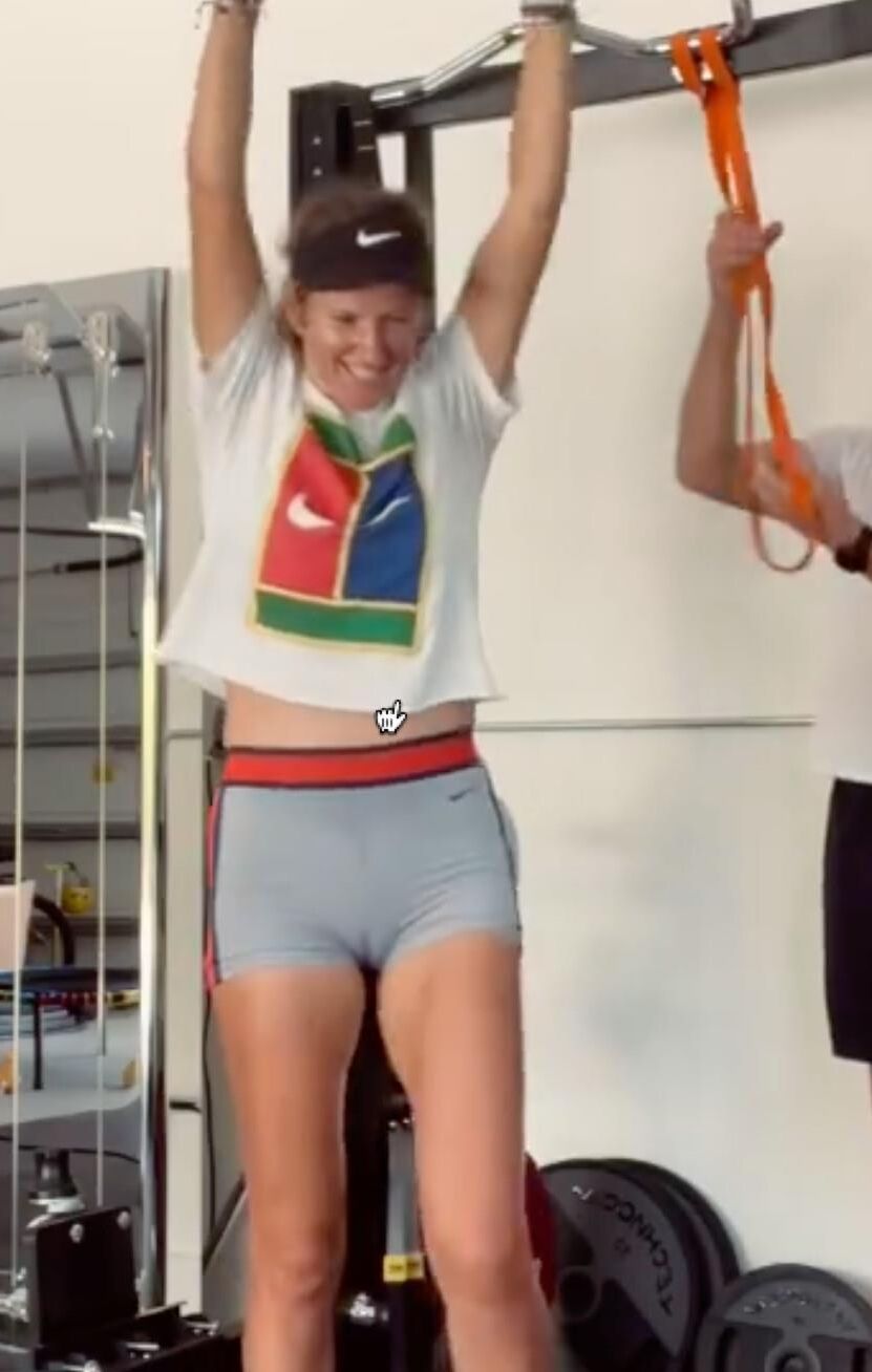 Azarenka Workout Cameltoe