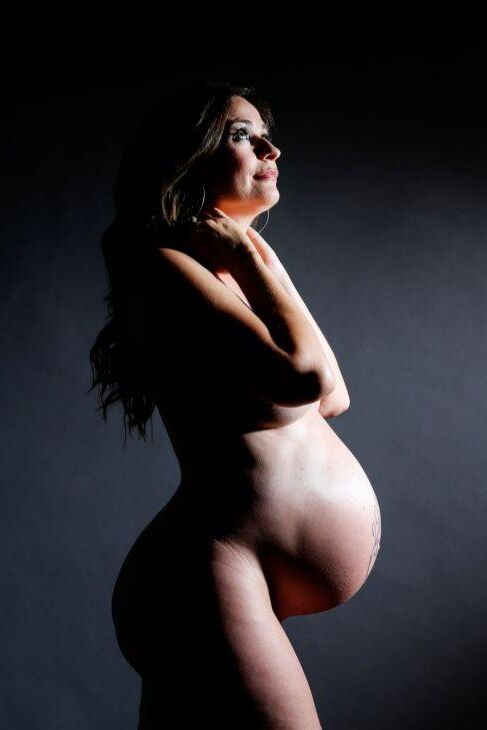 Olvido Hormigos pregnant