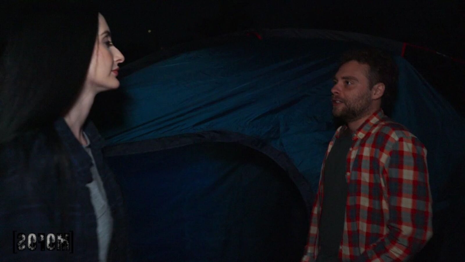 Violet Voss yo Pitching a Tent for Violet