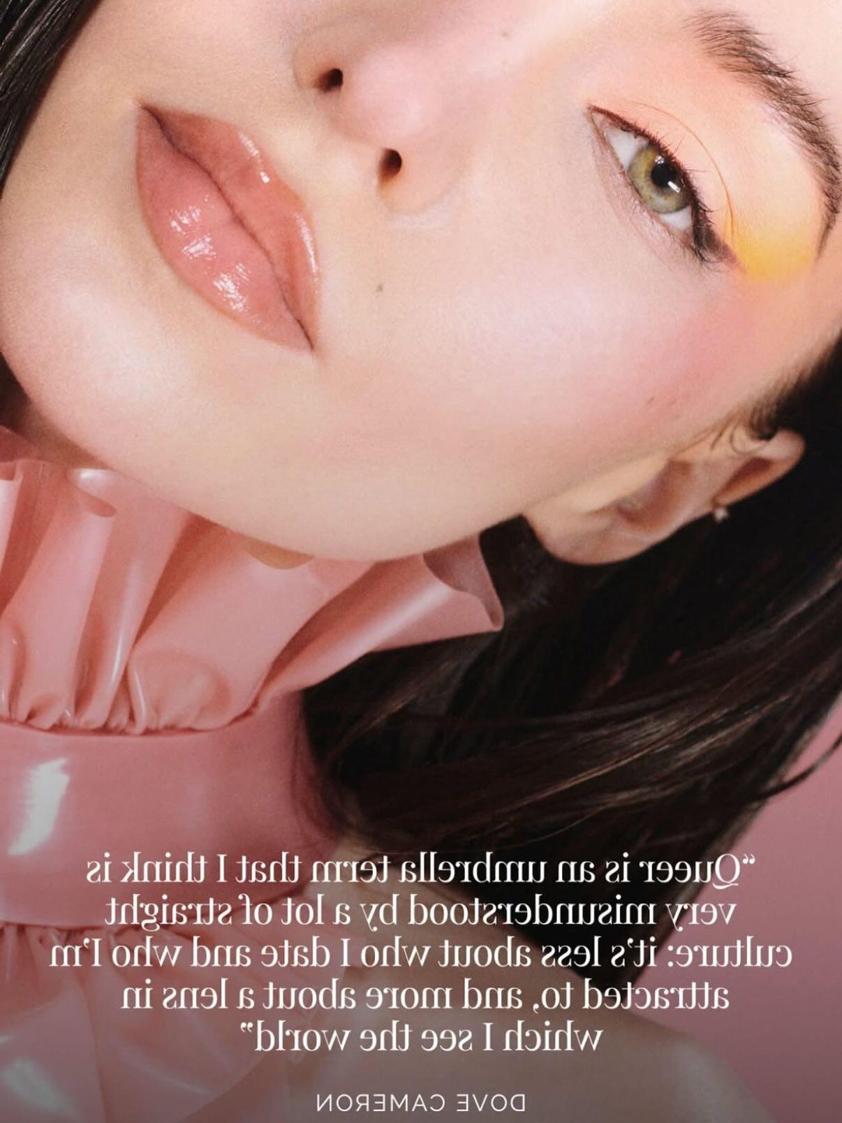 Dove Cameron Marie Claire UK Проблема оптимизма ()