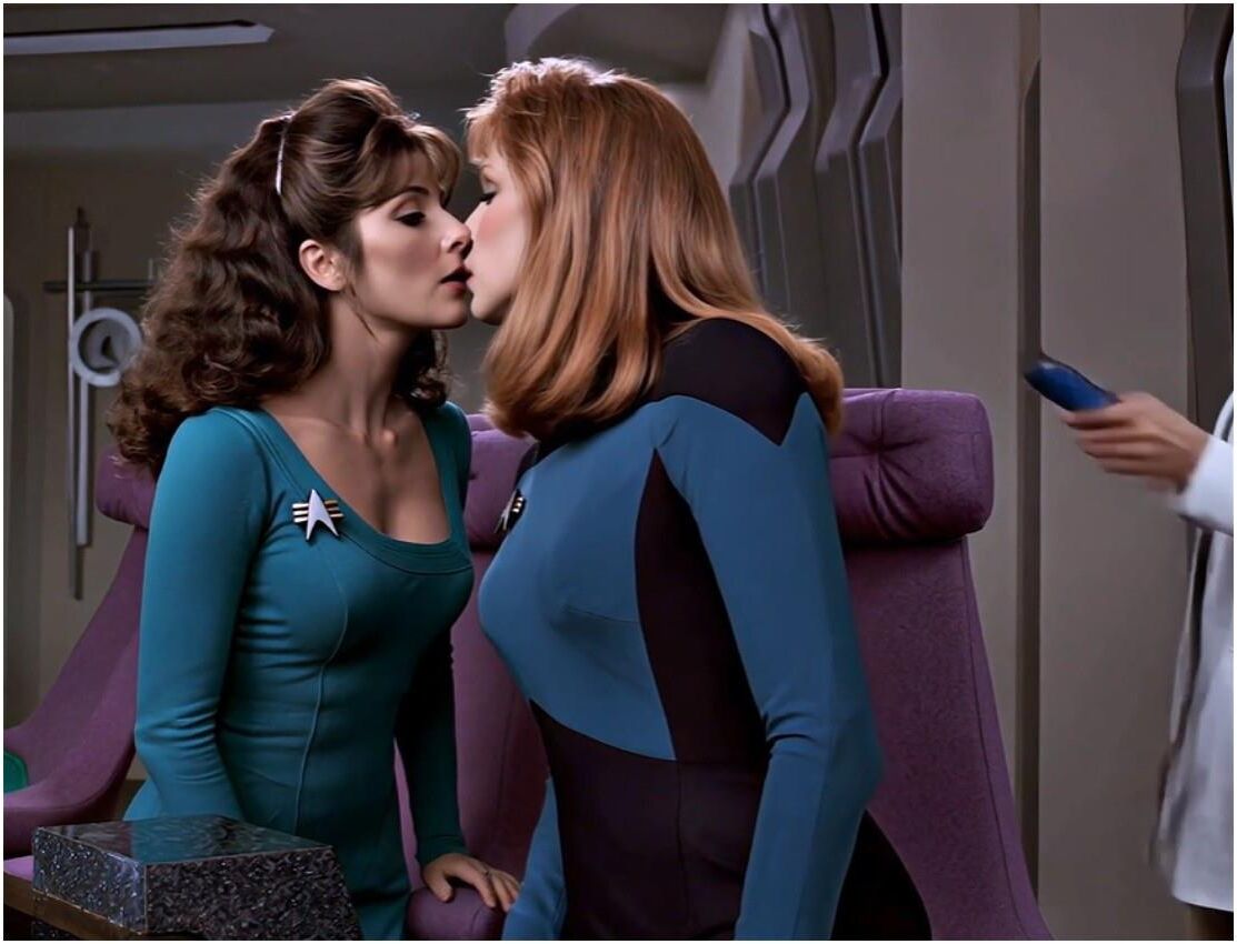 Celebrities including Star Trek