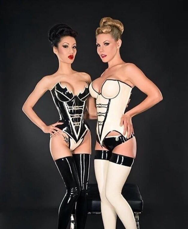 Women in Latex or Leather 