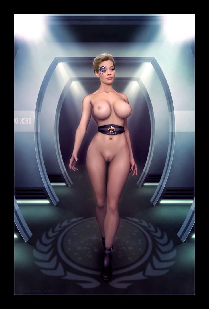 Star Trek de siete de nueve ediciones de remaster de Jeri Ryan