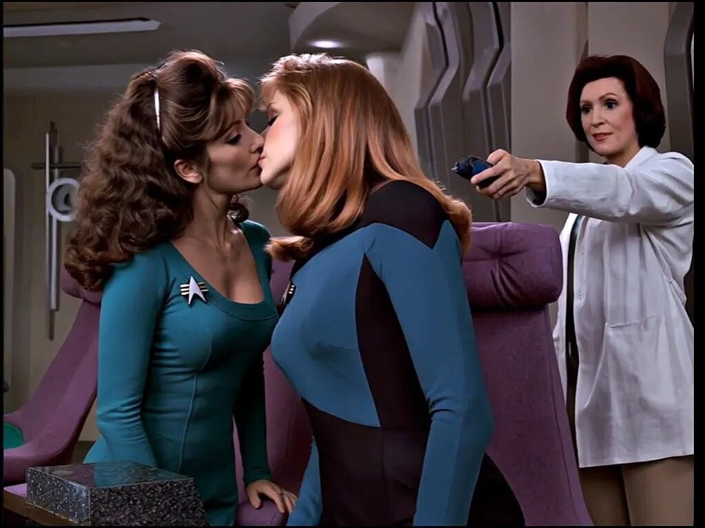 Celebrities including Star Trek