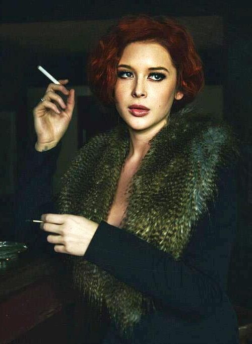 Renee Olstead smoking 
